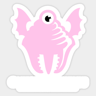 Cakery of Cthulhu - Cupcake Pink Sticker